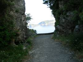Mini gorge with view